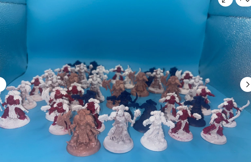 Custom Red Pirate corsair army lot