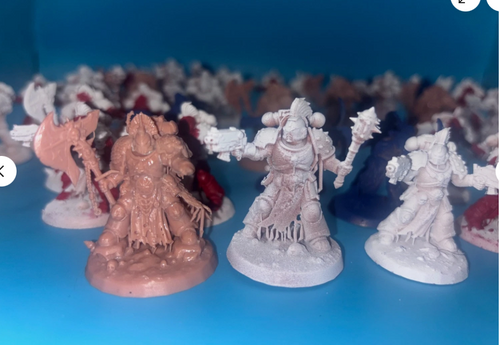 Custom Red Pirate corsair army lot
